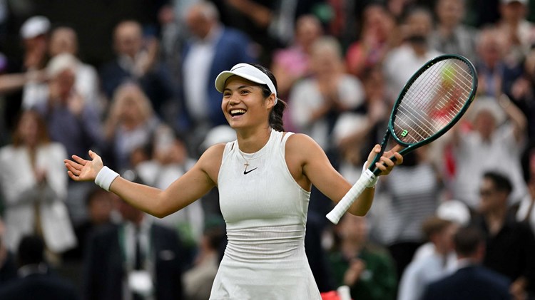 Wimbledon 2024: Emma Raducanu charges into fourth round after defeating ninth seed Maria Sakkari