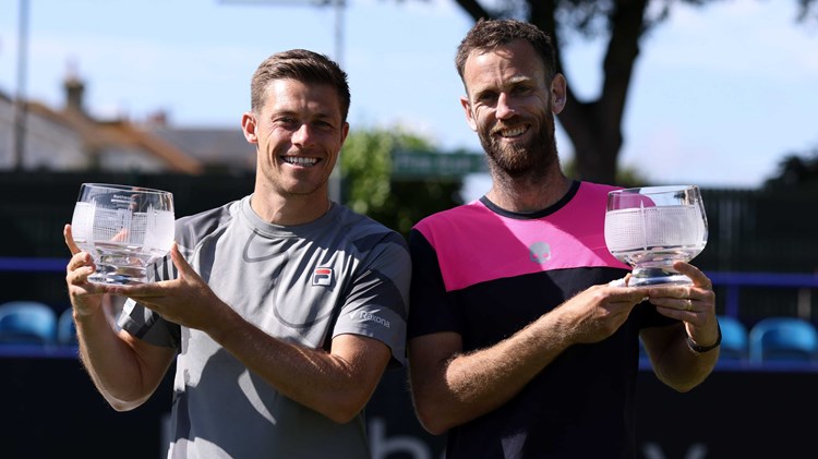 Rothesay International Eastbourne 2024: Neal Skupski and Michael Venus fight back to earn back-to-back tour titles on the grass