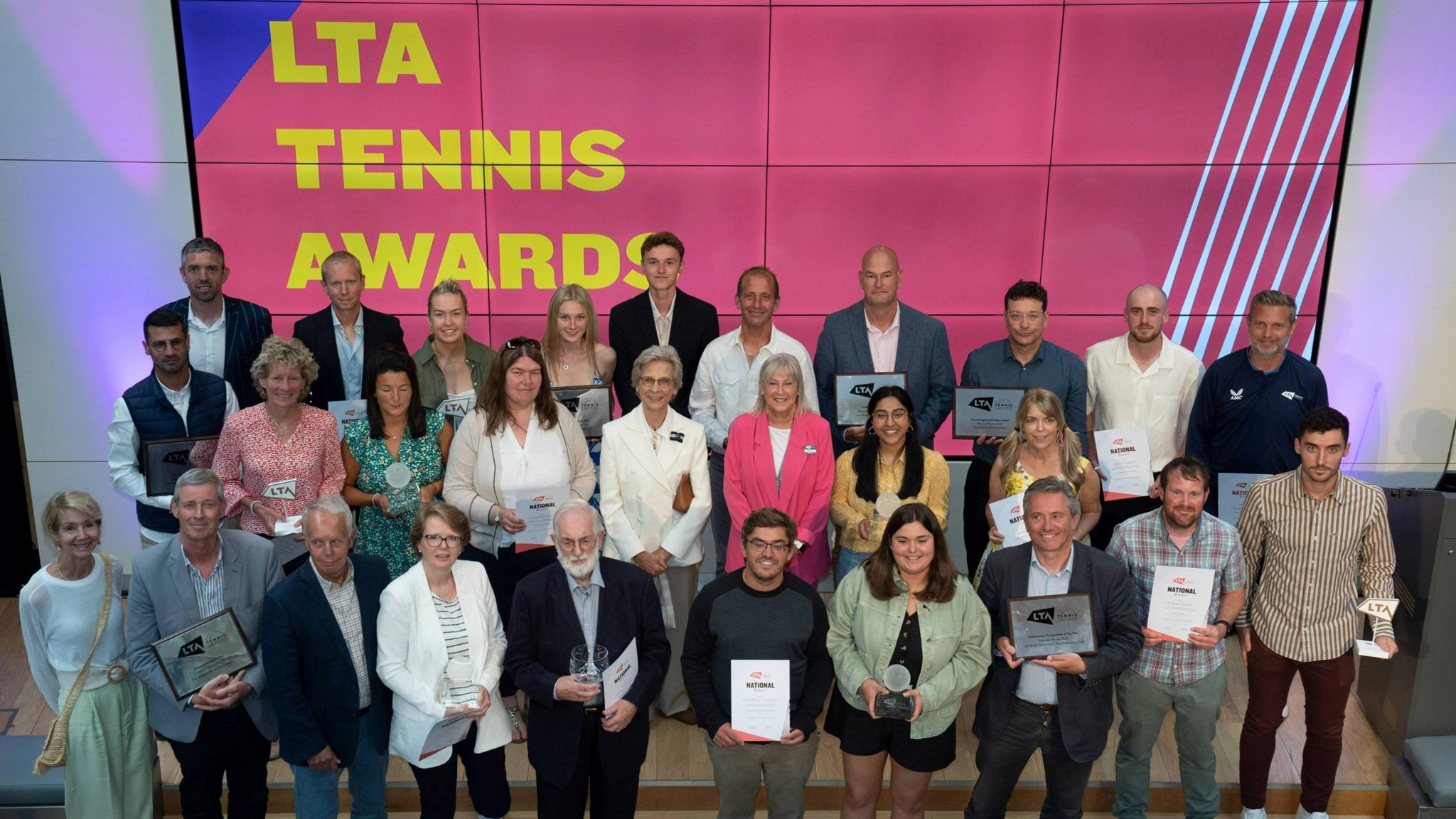 All of the 2023 LTA Tennis Award winners