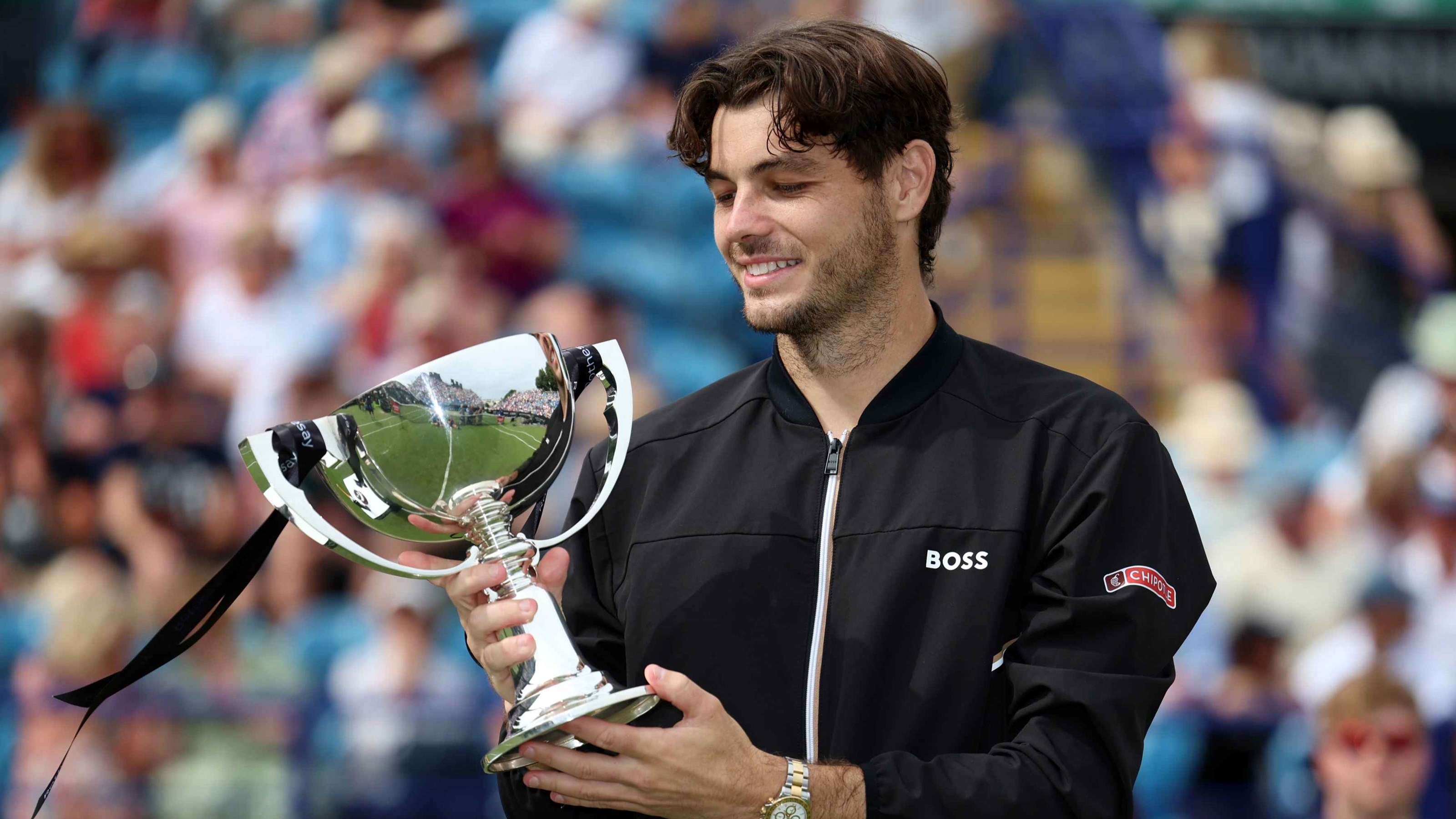 Taylor Fritz defeats Max Purcell to clinch third title in Eastbourne LTA