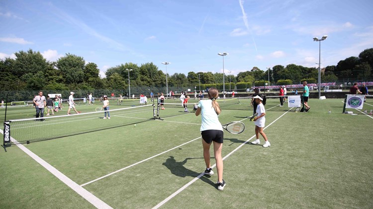 Take part in ‘Middle Saturday Opened Up’ – a free community tennis event in Wimbledon Park