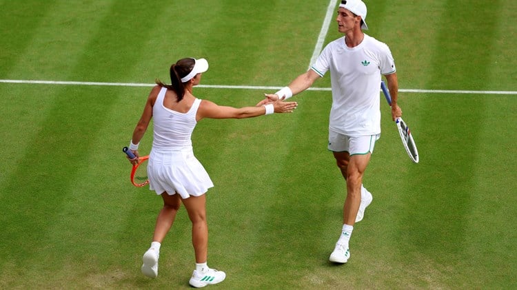 Wimbledon 2025: Joe Salisbury & Luisa Stefani through to mixed doubles final