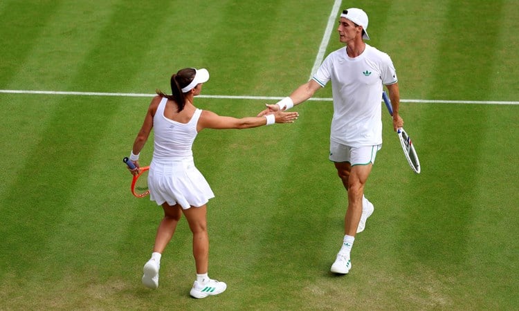 Wimbledon 2025: Joe Salisbury & Luisa Stefani through to mixed doubles final