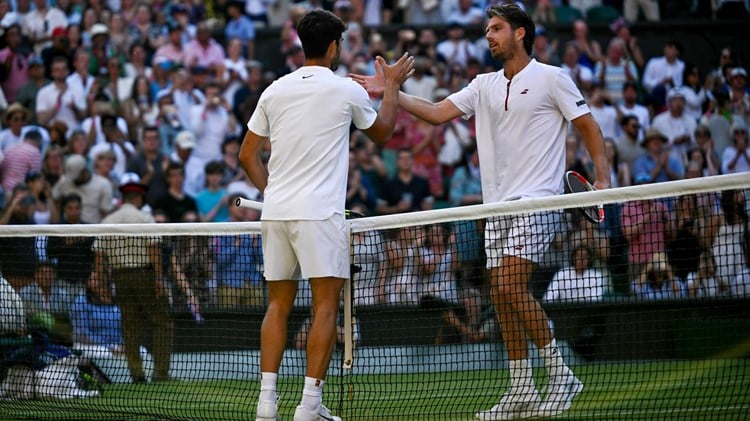 Wimbledon 2025: Cam Norrie on ‘unreal’ Carlos Alcaraz & taking the positives from quarter-final run