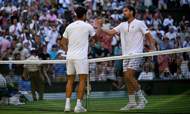 Wimbledon 2025: Cam Norrie on ‘unreal’ Carlos Alcaraz & taking the positives from quarter-final run