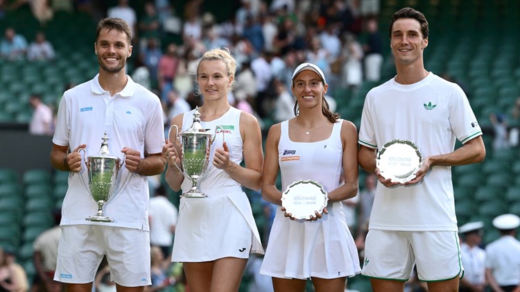 Wimbledon 2025: Joe Salisbury & Luisa Stefani finish mixed doubles runners-up