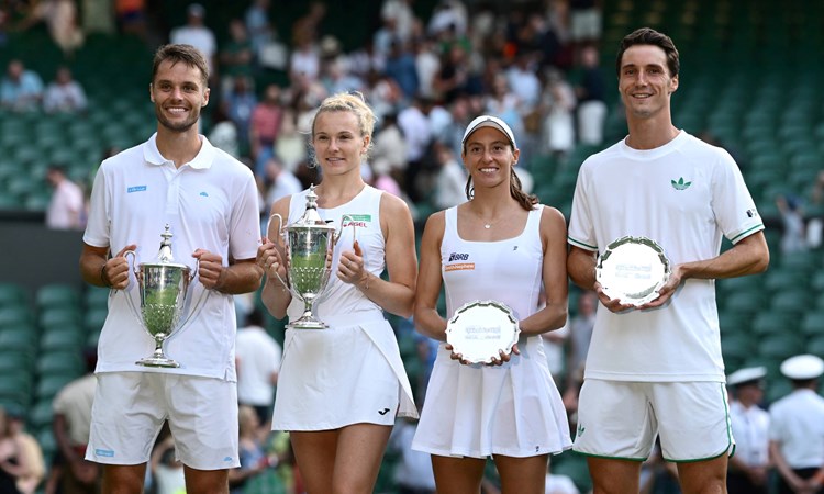 Wimbledon 2025: Joe Salisbury & Luisa Stefani finish mixed doubles runners-up