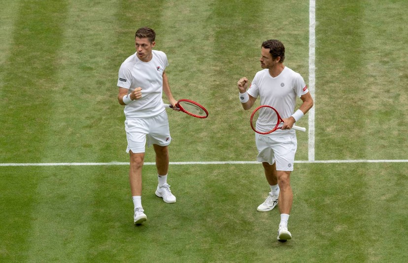 Wimbledon 2023 Neal Skupski & Wesley Koolhof set for first men