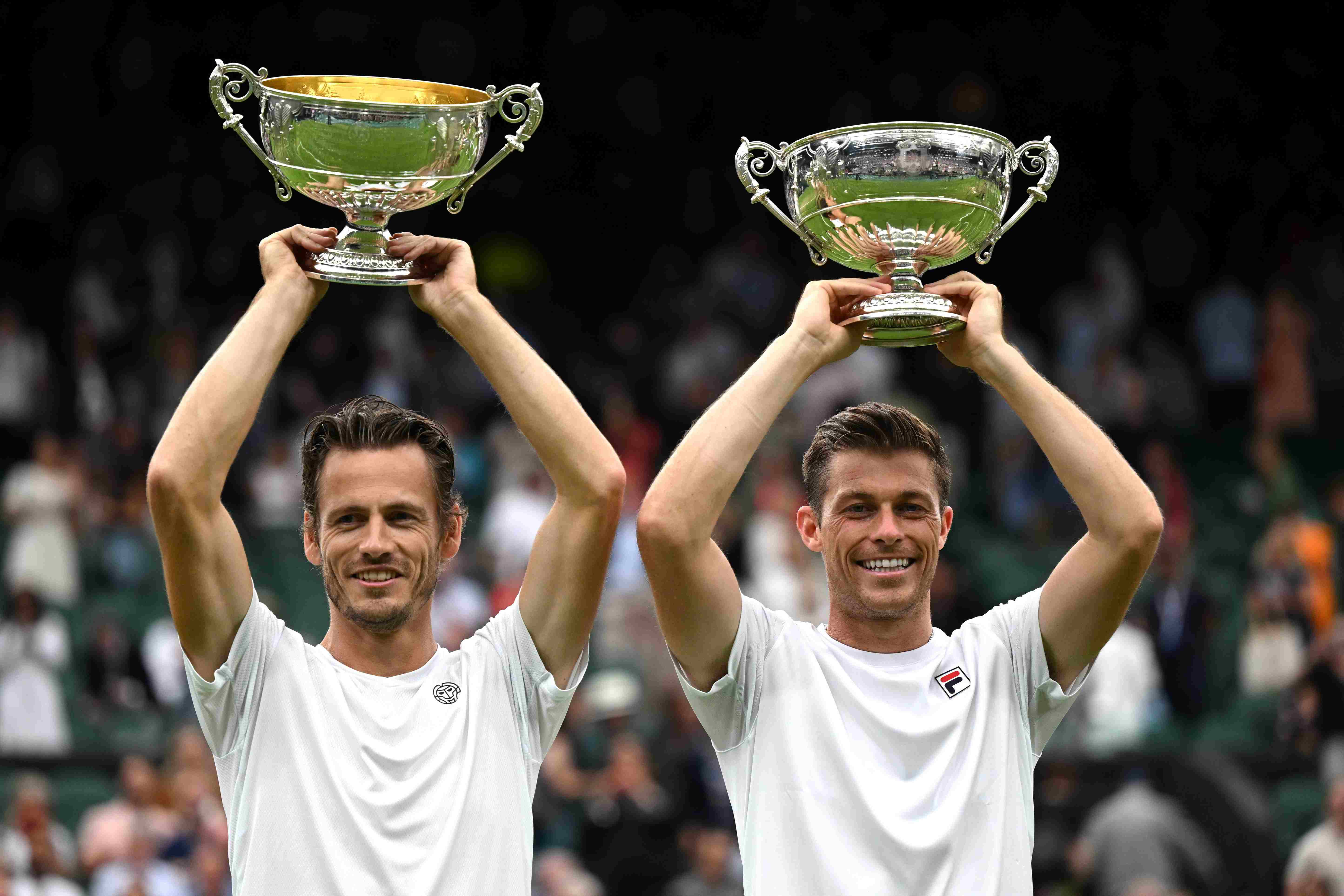 Wimbledon 2023 Neal Skupski and Wesley Koolhof are crowned mens doubles champions LTA