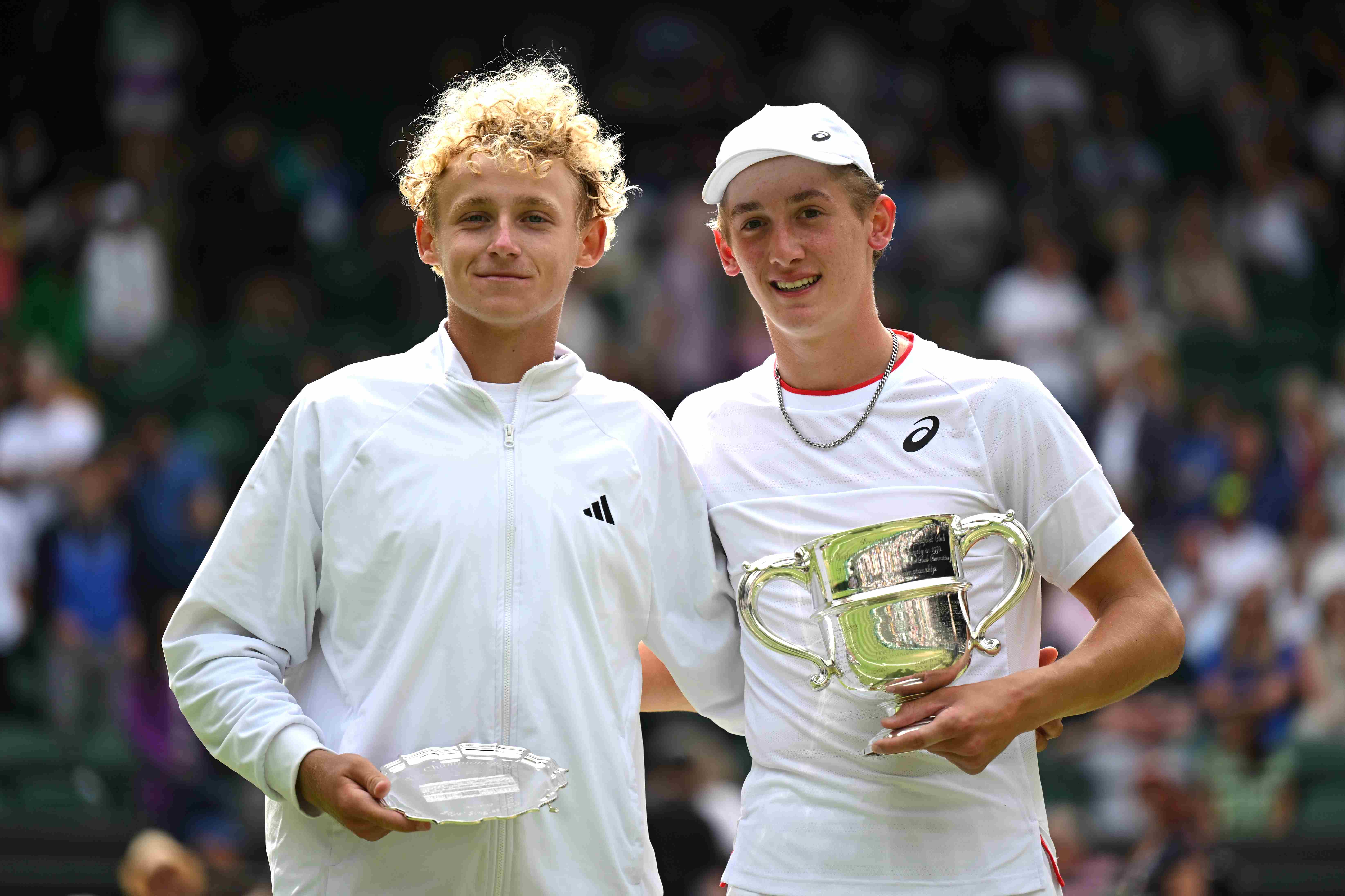 Wimbledon 2023 Henry Searle is crowned the first British Boys singles champion for 61 years LTA
