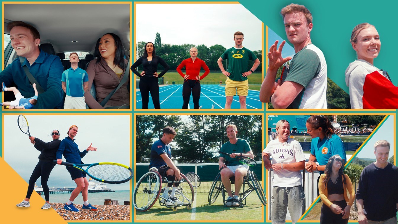 Lexus Road Trip: Tour the grass court season with Josh Berry & Snoochie Shy