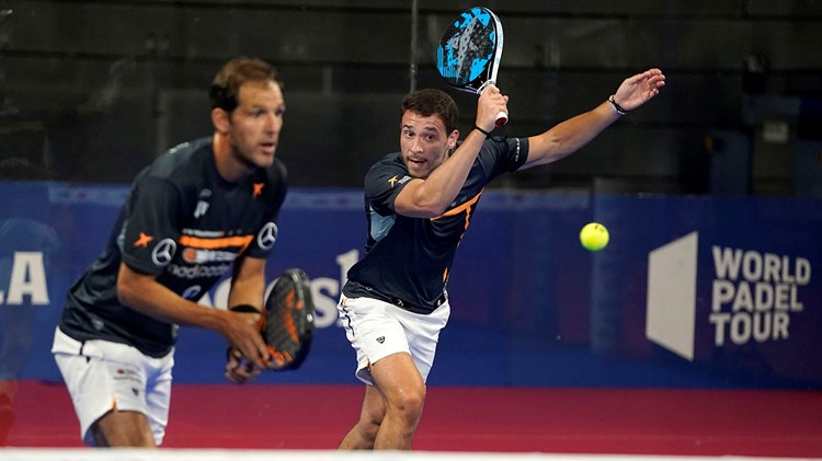 Players competing on the World Padel Tour