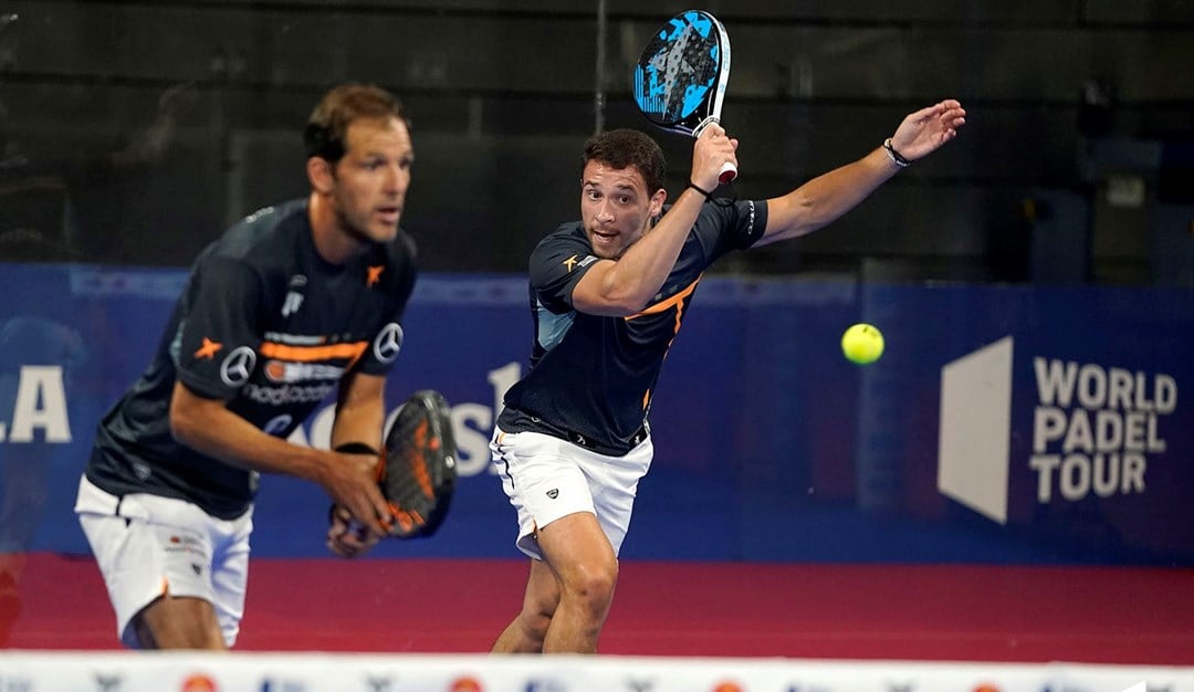 Players competing on the World Padel Tour