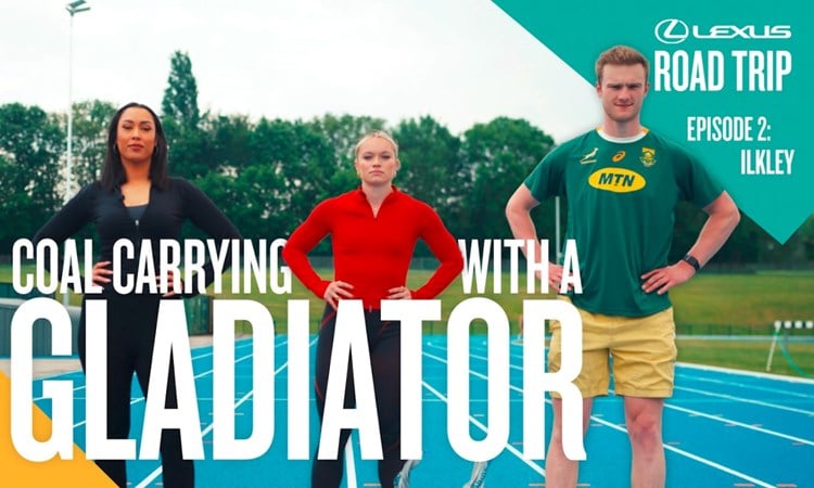 Coal carrying, Ilkley tennis & Gladiators: Lexus Road Trip episode two