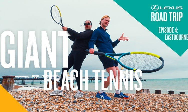 Josh Berry becomes a Groundsman & Snoochie hits the Eastbourne beach: Lexus Road Trip episode four