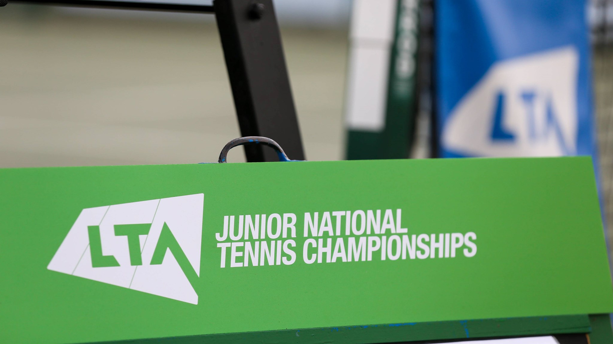 Junior National Championships sign