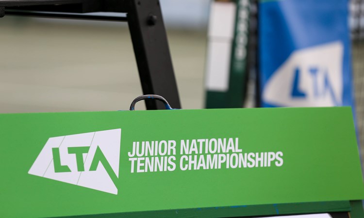 Junior National Championships sign