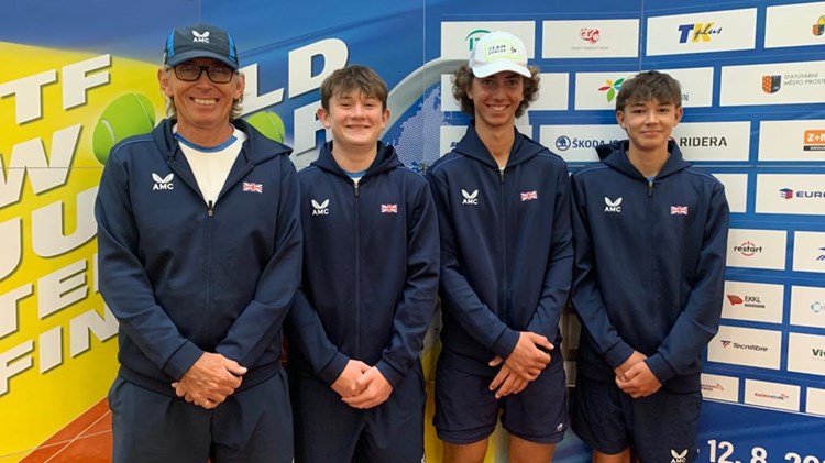 Great Britain’s junior teams battle hard at ITF World Junior Tennis Finals in Czech Republic