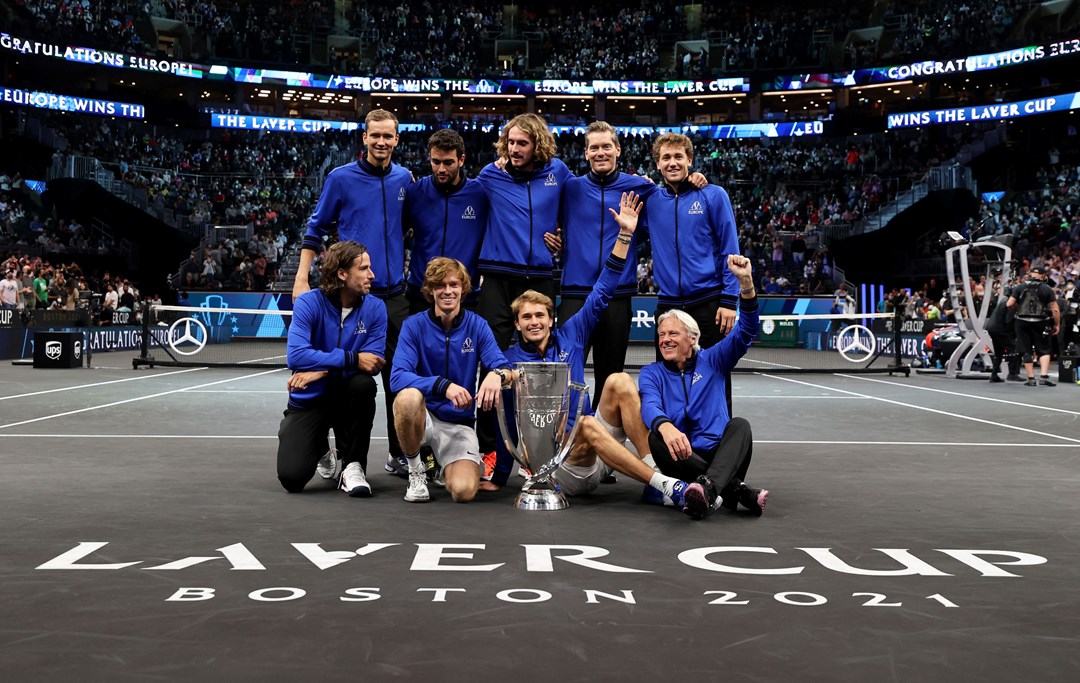 2021 Team Europe champions at the Laver Cup
