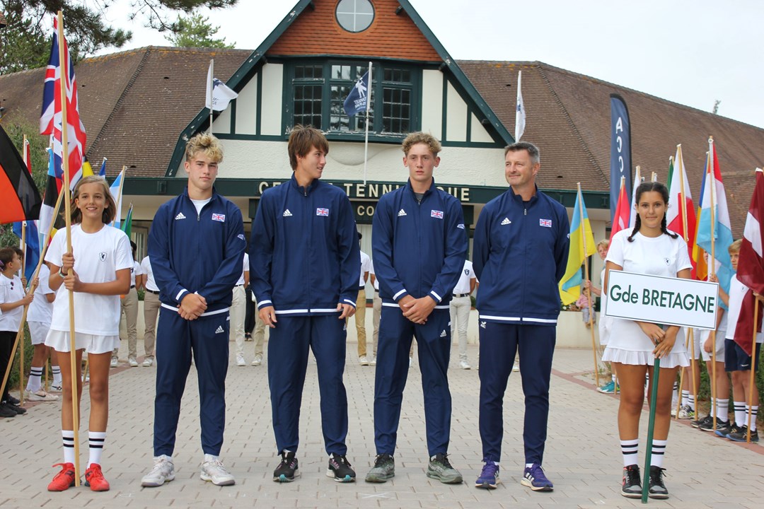 16U Great Britain boys team at the European Summers Cup