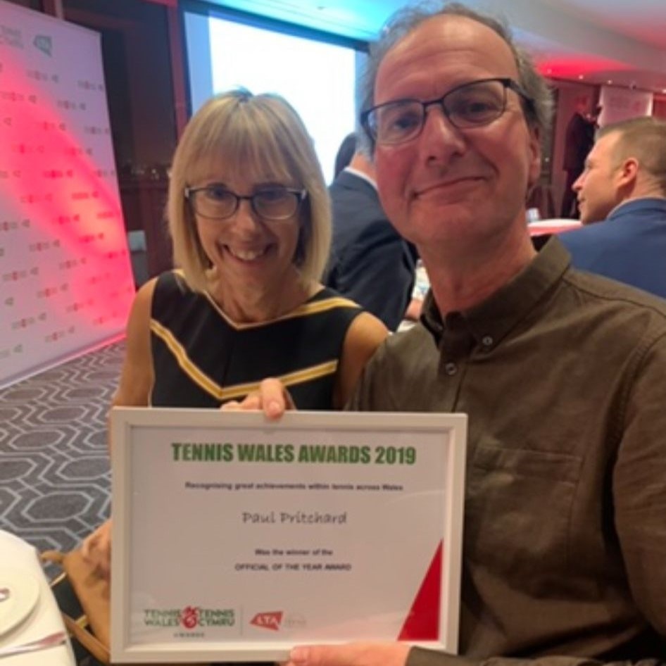 Paul Pritchard retires after decades of Service to Welsh Tennis Competitions