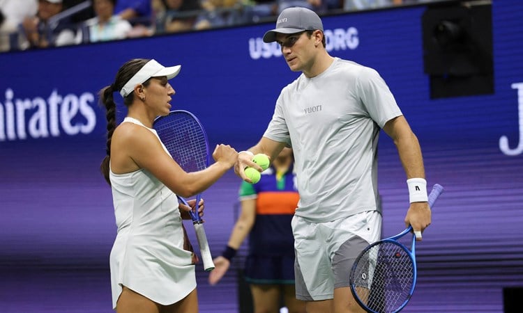 US Open 2025: Jack Draper & Jessica Pegula fall short in mixed doubles semi-final