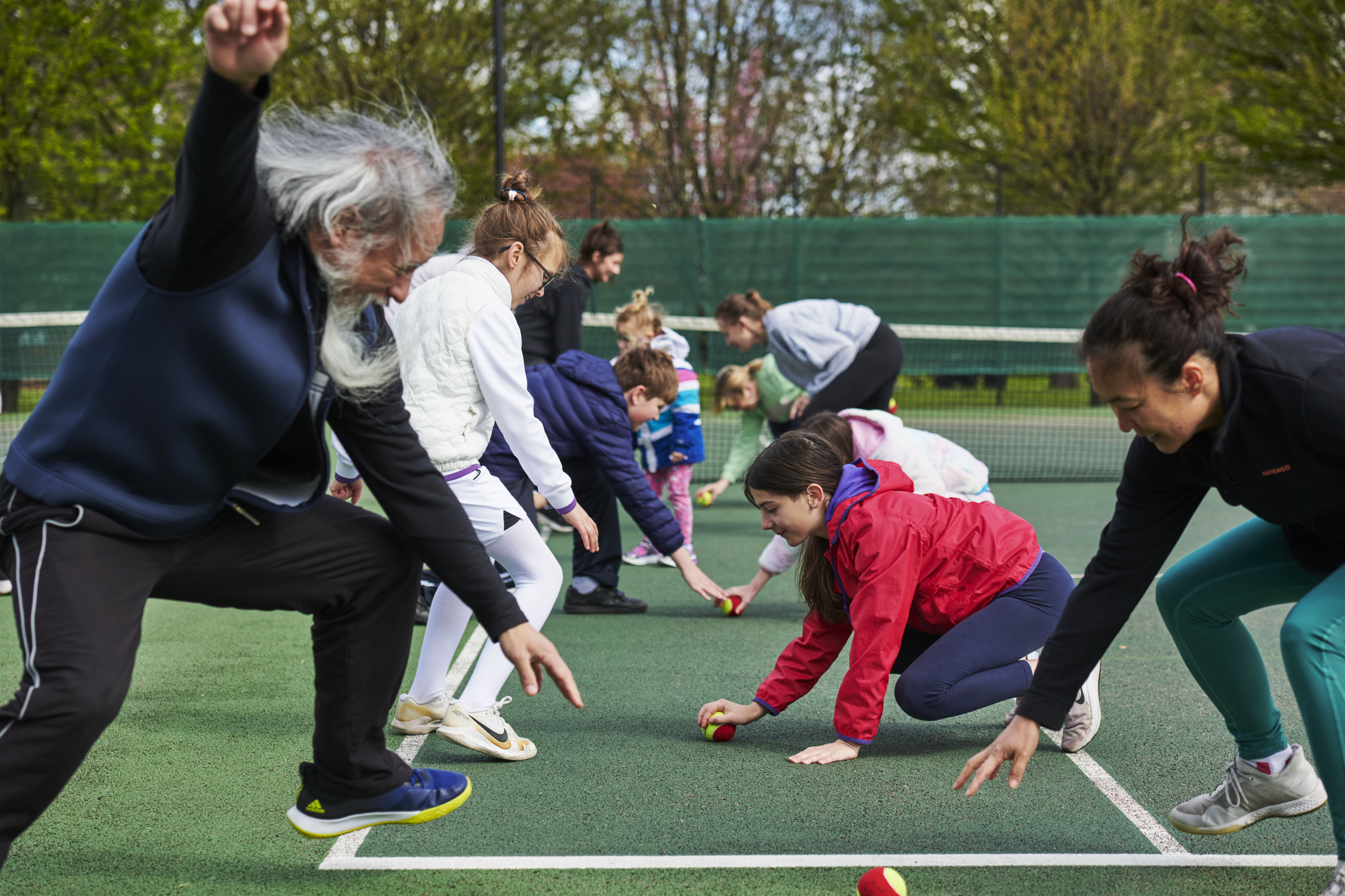 Free tennis discount