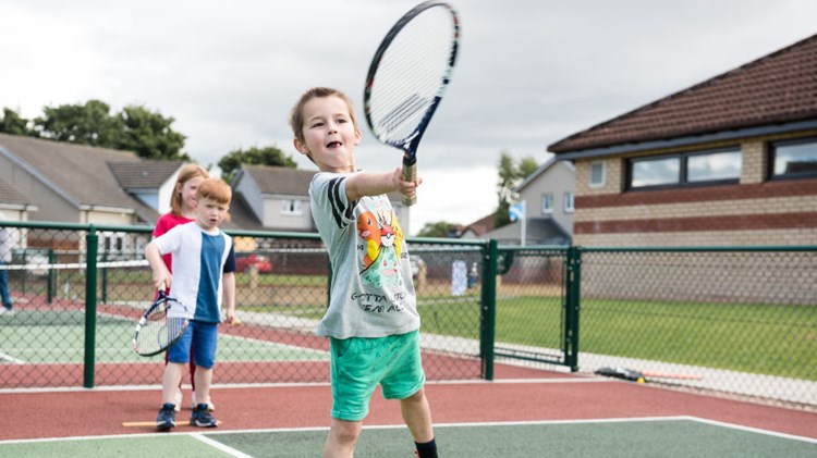 Tennis Scotland Club Red Ball Team Junior Players