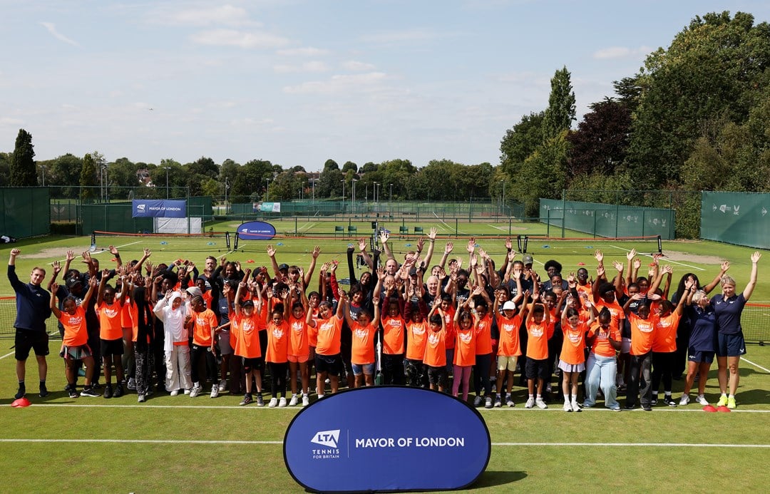 Participants of the Rally Together London Festival cheering
