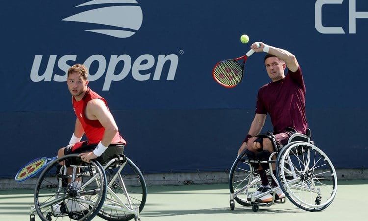 US Open 2025: Alfie Hewett and Gordon Reid reach wheelchair doubles final as Brits progress in singles draws