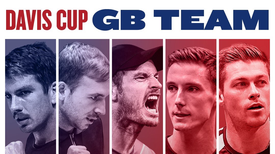 Great Britain's Davis Cup team for the 2022 Finals Group Stage