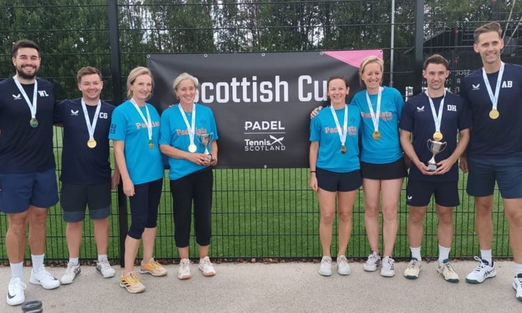 Edinburgh Sports Club & Barnton Park win Padel Scottish Cup 2025