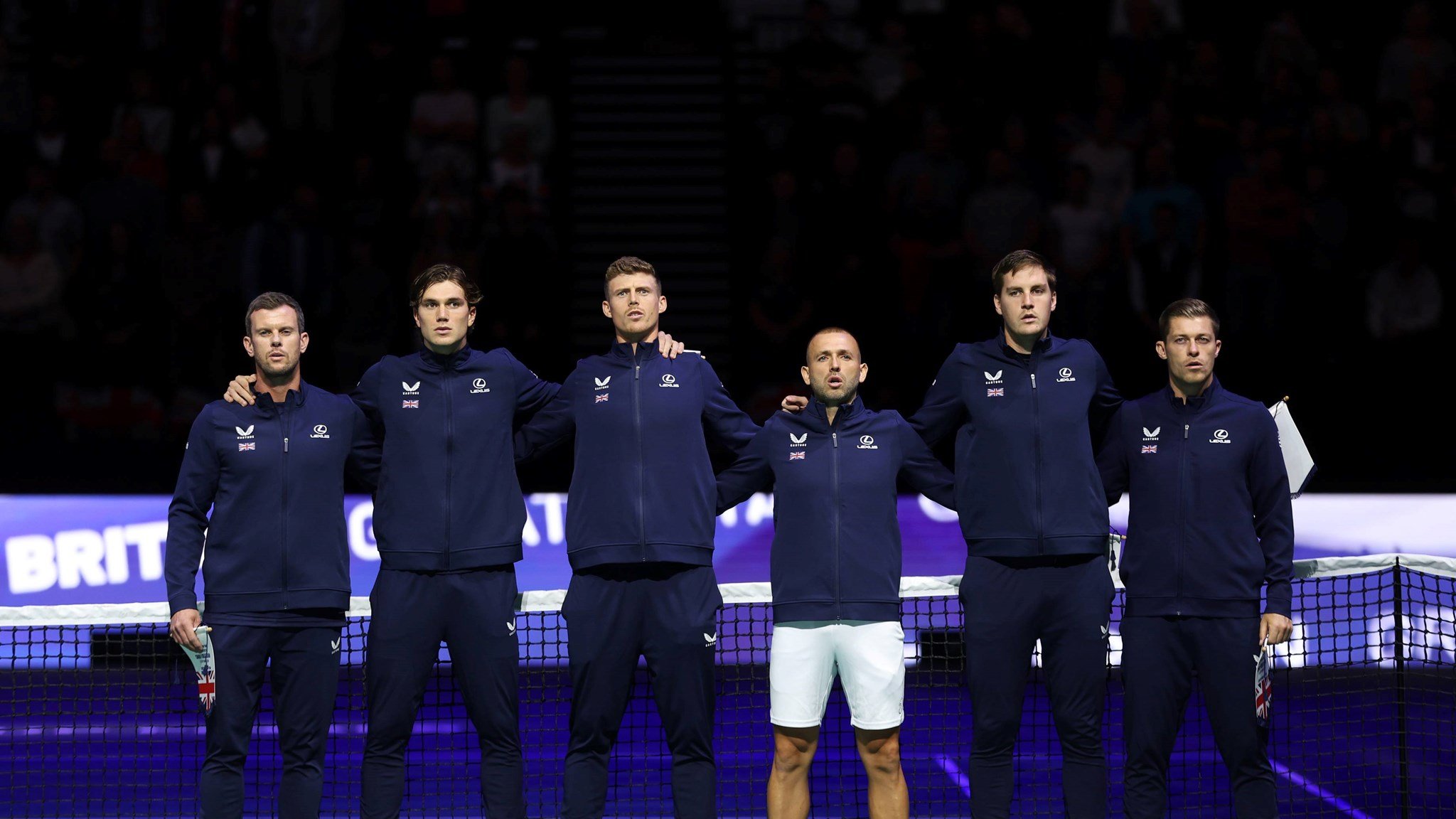 The Lexus GB Davis Cup team ready to face Canada
