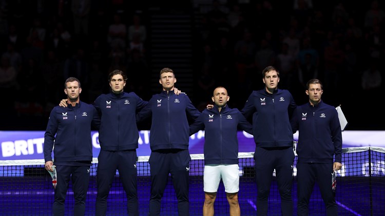 The Lexus GB Davis Cup team ready to face Canada