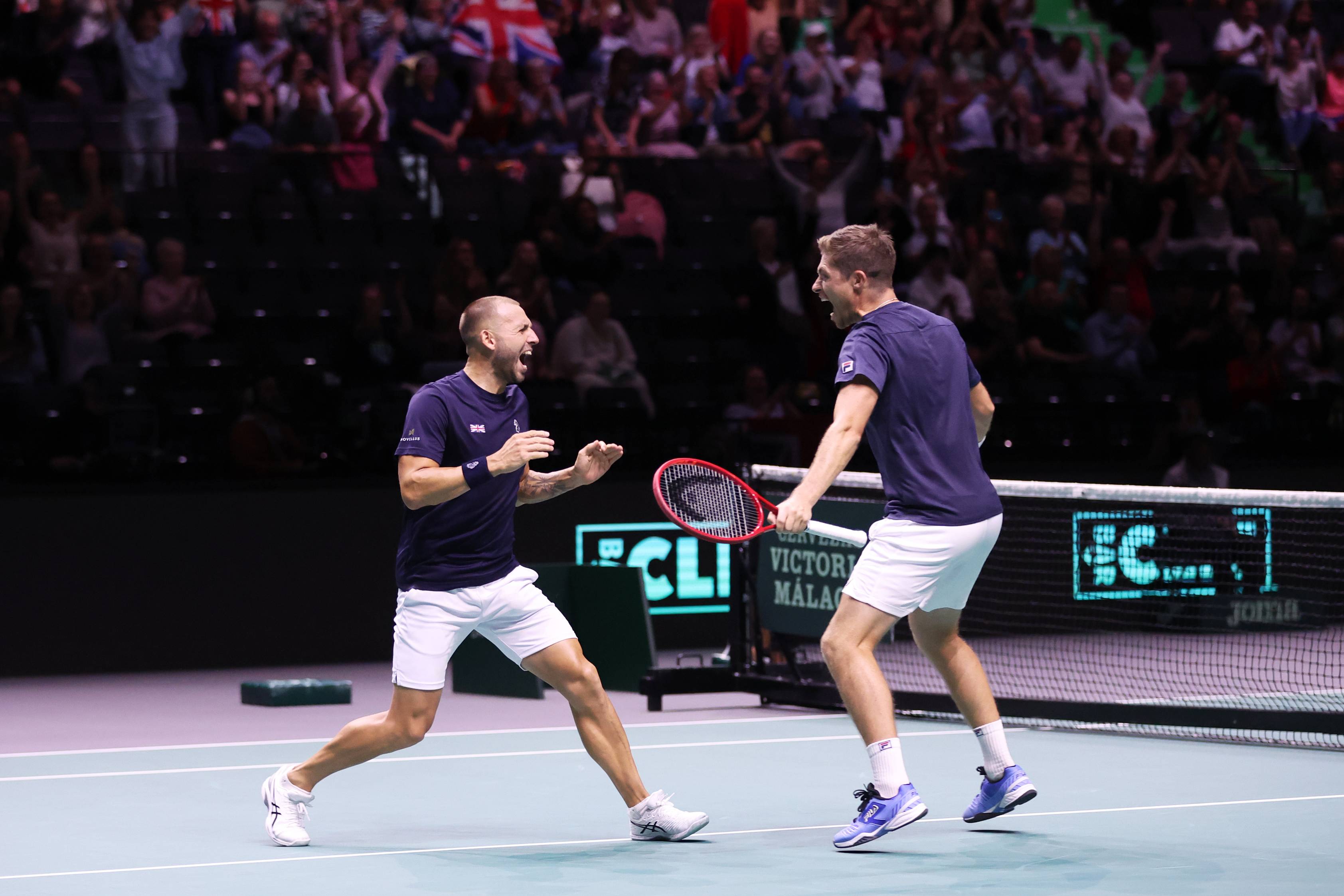 Great Britain make it two wins from two against Switzerland at Davis Cup LTA