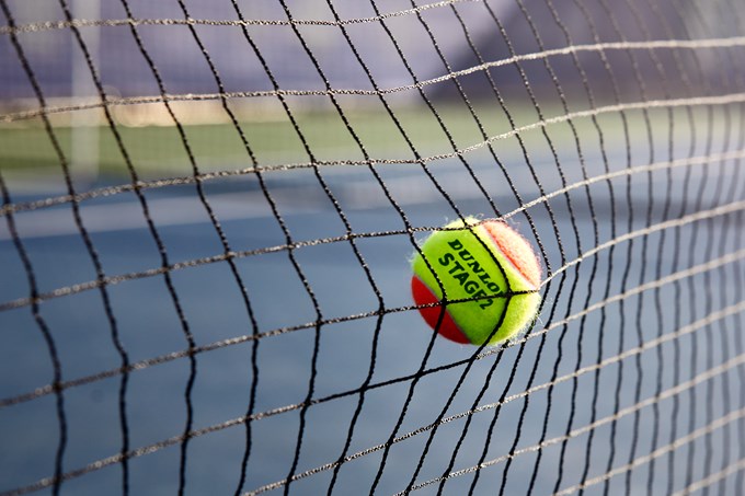Tennis courts at Millhouses Park