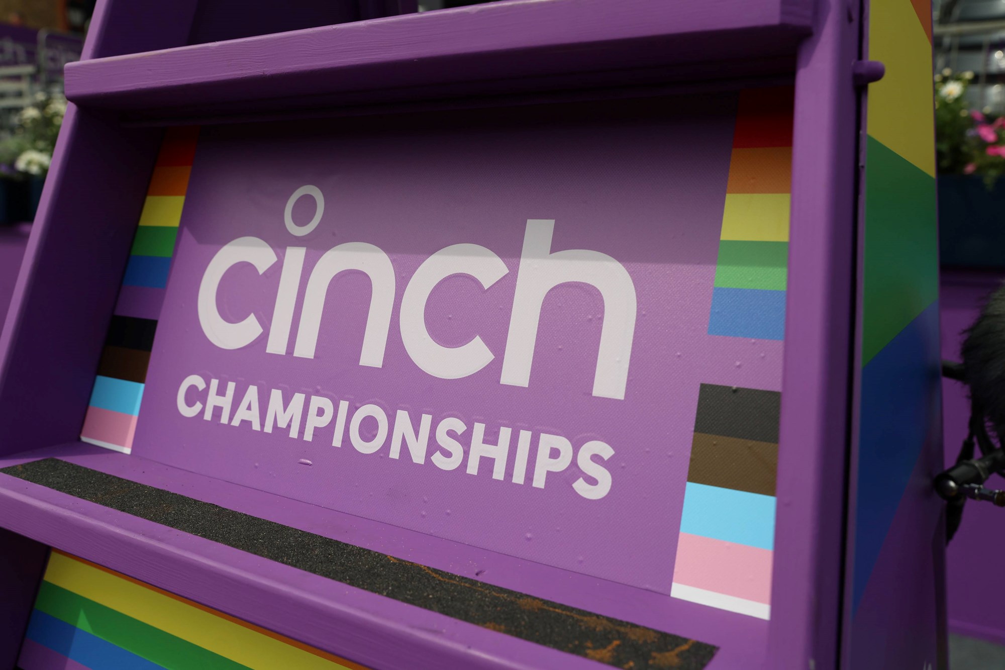 cinch Championships sign with Pride branding