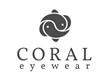 Coral Eyewear logo in grey writing on a white background