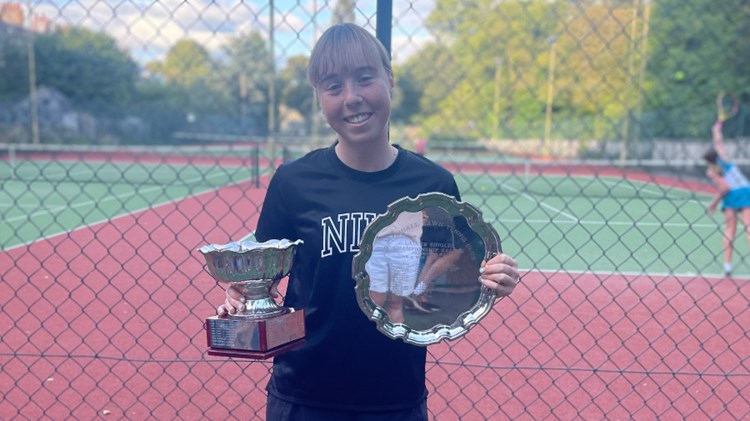 Olivia Smart a coach at Dollar Park and Linlithgow Tennis Club