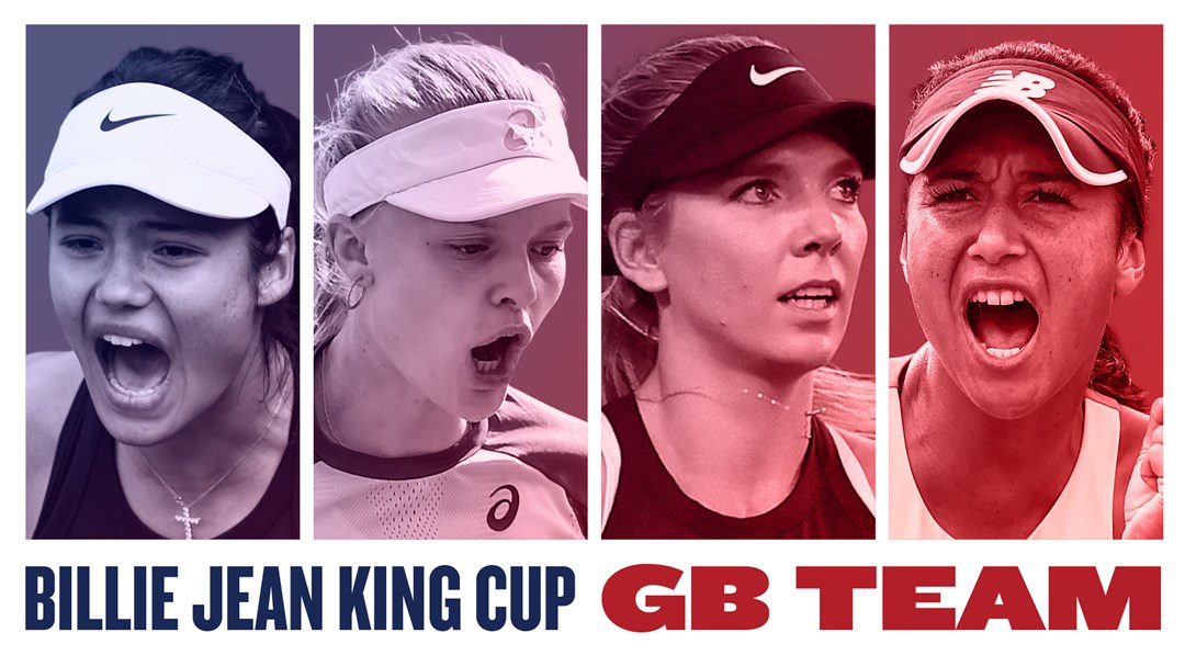 The 2022 Great Britain Billie Jean King Cup Finals squad