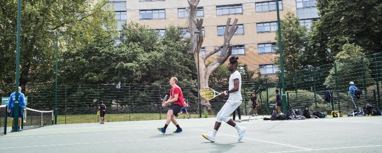 People playing in Lewisham Park