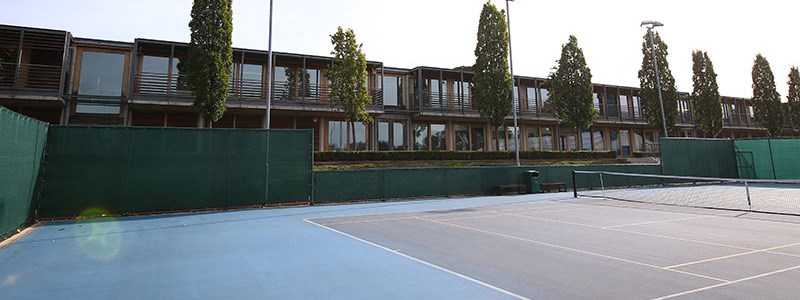 National Tennis Centre outside courts