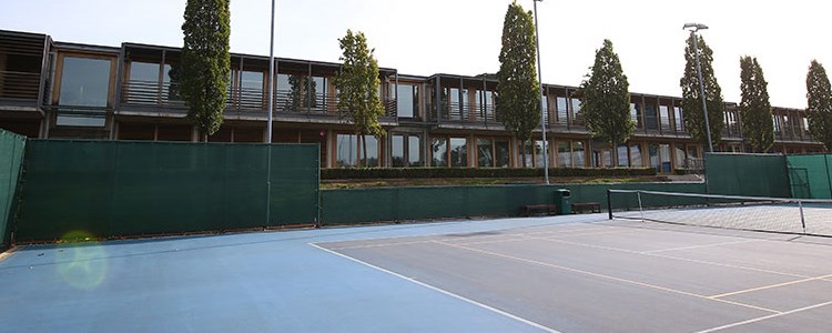 National Tennis Centre outside courts