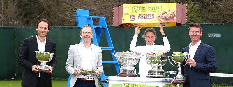 The Lawn Tennis Association and Nature Valley partnership announcement