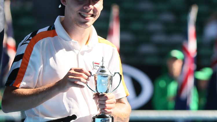 Andy Lapthorme, Australian Open quad singles runner-up 