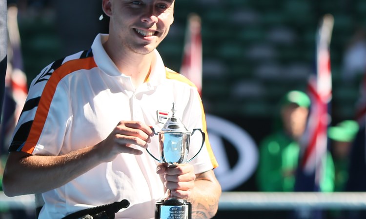 Andy Lapthorme, Australian Open quad singles runner-up 