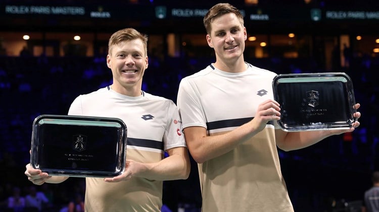 Rolex Paris Masters 2025: Henry Patten & Harri Heliovaara clinch first ATP Masters 1000 title
