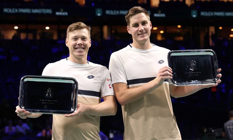 Rolex Paris Masters 2025: Henry Patten & Harri Heliovaara clinch first ATP Masters 1000 title