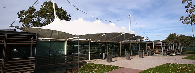 The front of the LTA centre