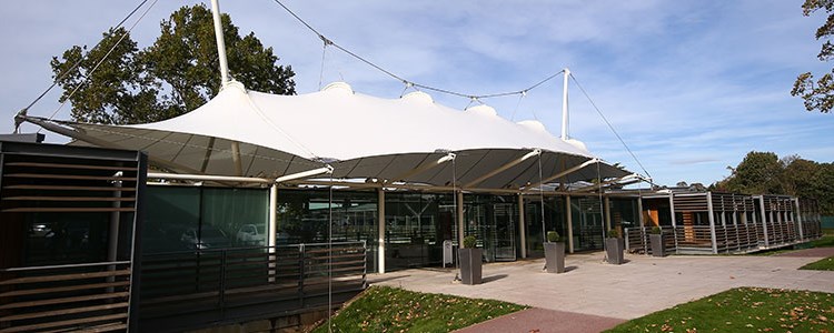 The front of the LTA centre
